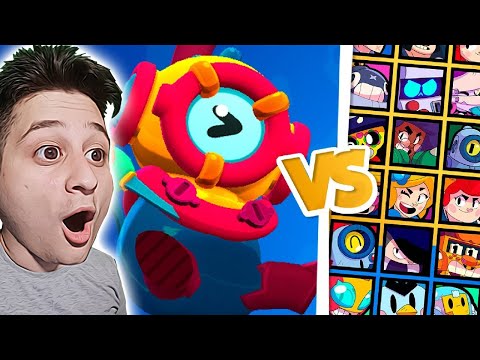 ახალი ბრაულერი OTIS vs ყველა ბრავლერი - Brawl Stars